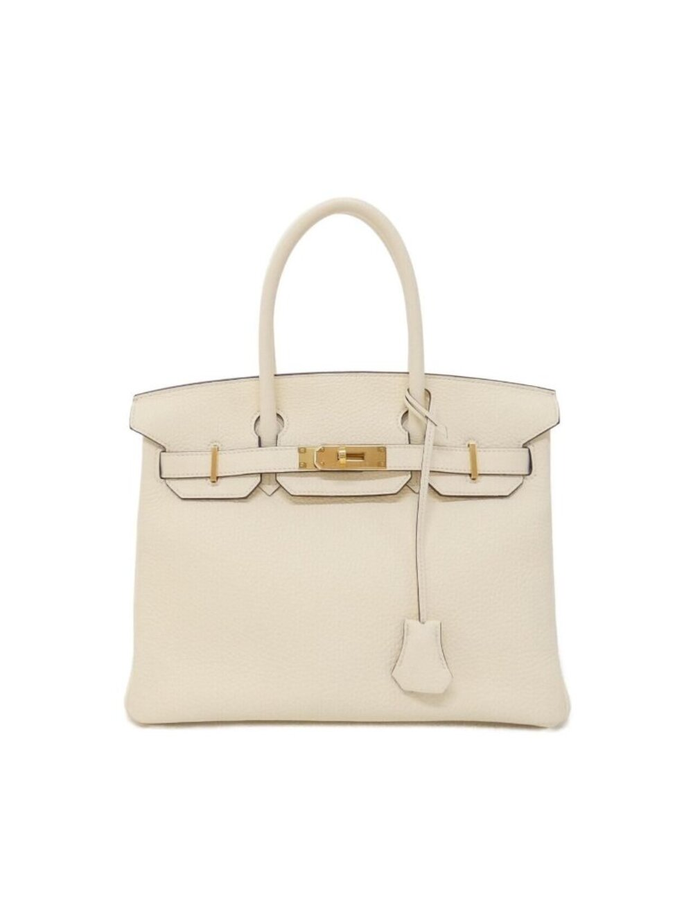 Hermes Birkin Bag Handbag Gold